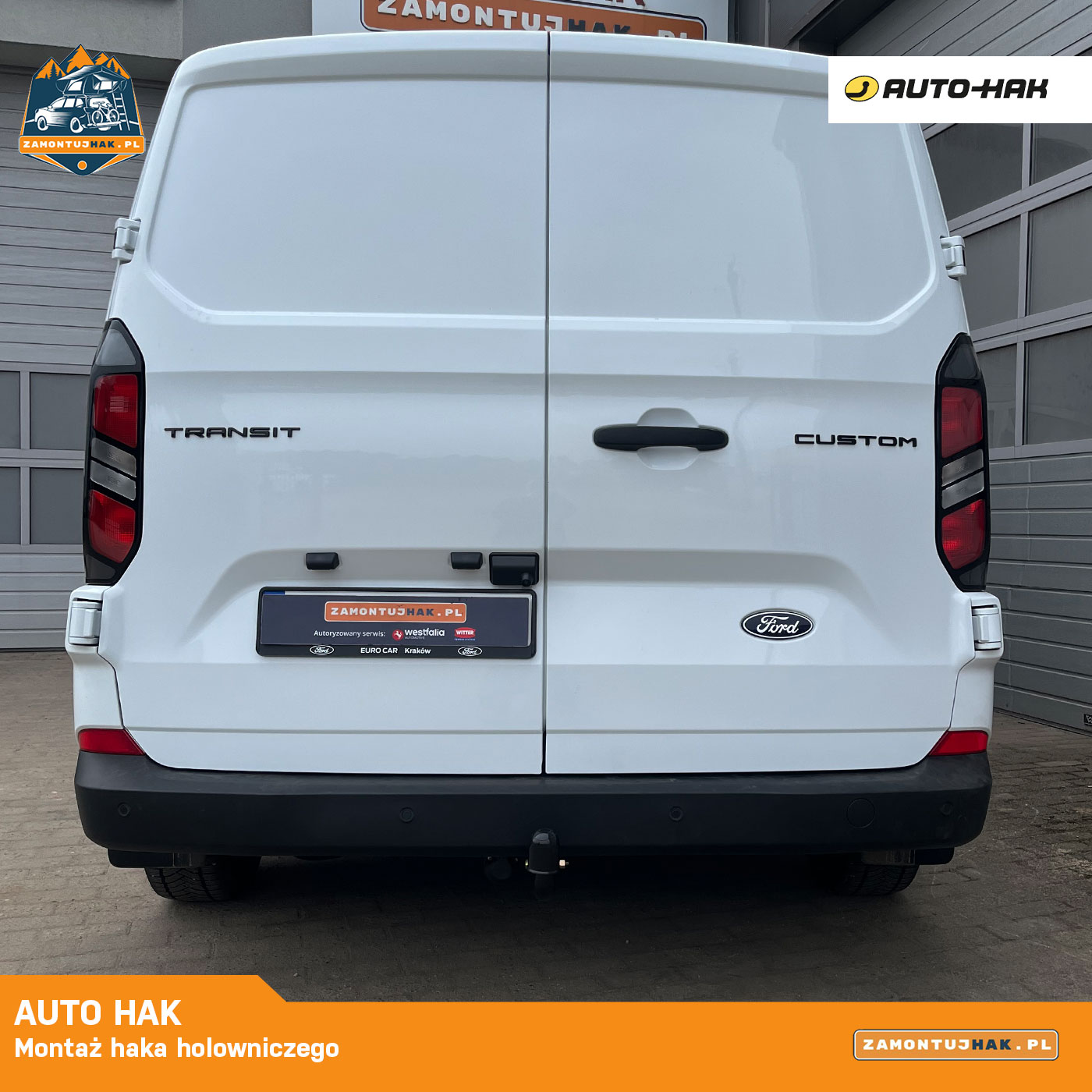 ford transit z hakiem stałym